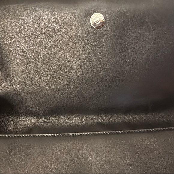 Yves Saint Laurent Black Quilted Clutch - Picture 7 of 17